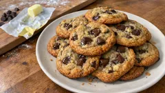 Dışı kıtır, içi yumuşacık: 30 dakika dinlenen damla çikolatalı Amerikan kurabiyesi