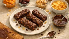 Bal kabaklı şekersiz gofret: hurma ve fıstık ezmesiyle pratik atıştırmalık